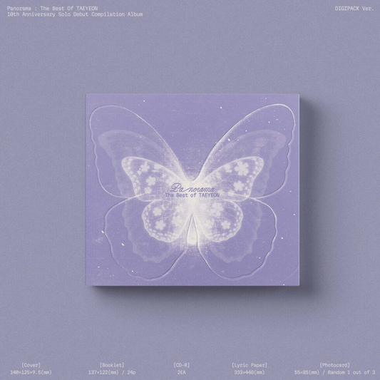 TAEYEON - [PANORAMA : THE BEST OF TAEYEON] (DIGIPACK VER.)