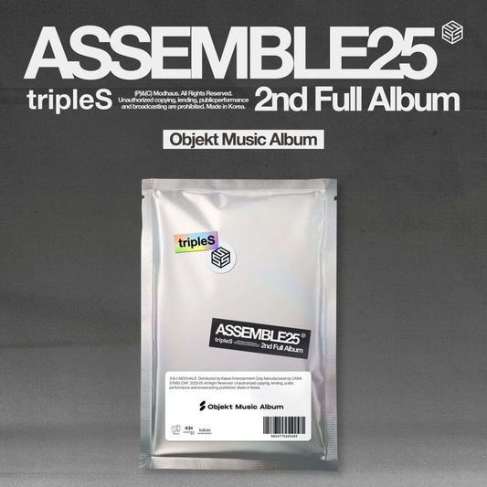 (PRE-ORDER) TRIPLES - 2ND FULL ALBUM [ASSEMBLE25] (OBJEKT MUSIC ALBUM) - LightUpK