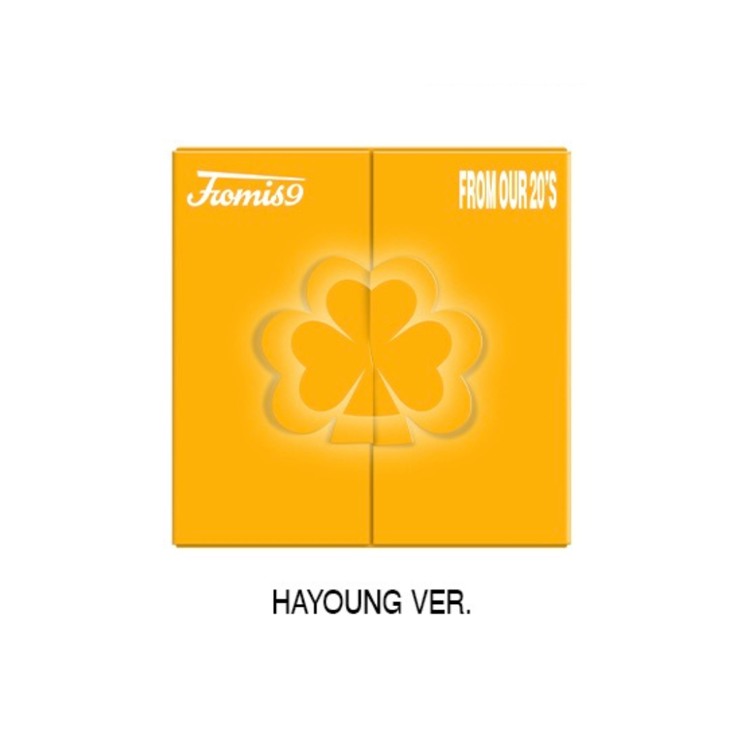 FROMIS_9 - 6TH MINI ALBUM [FROM OUR 20'S] [DIGIPACK VER.] (5 VERSIONS) - LightUpK