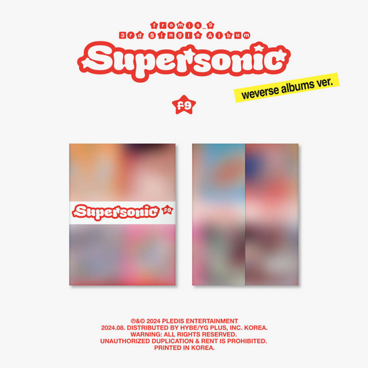 FROMIS_9 - 3ÈME ALBUM SINGLE [SUPERSONIC] WEVERSE ALBUMS VER.