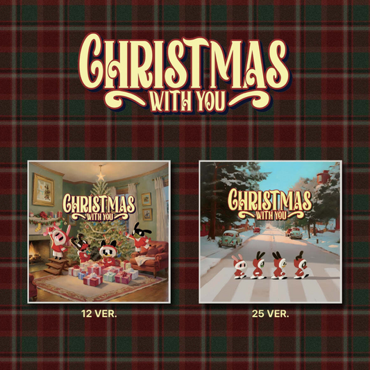 BANG YONGGUK & JUNG DAEHYUN & YOO YOUNGJAE & MOON JONGUP - CHRISTMAS SPECIAL ALBUM [CHRISTMAS WITH YOU] (2 VERSIONS) RANDOM