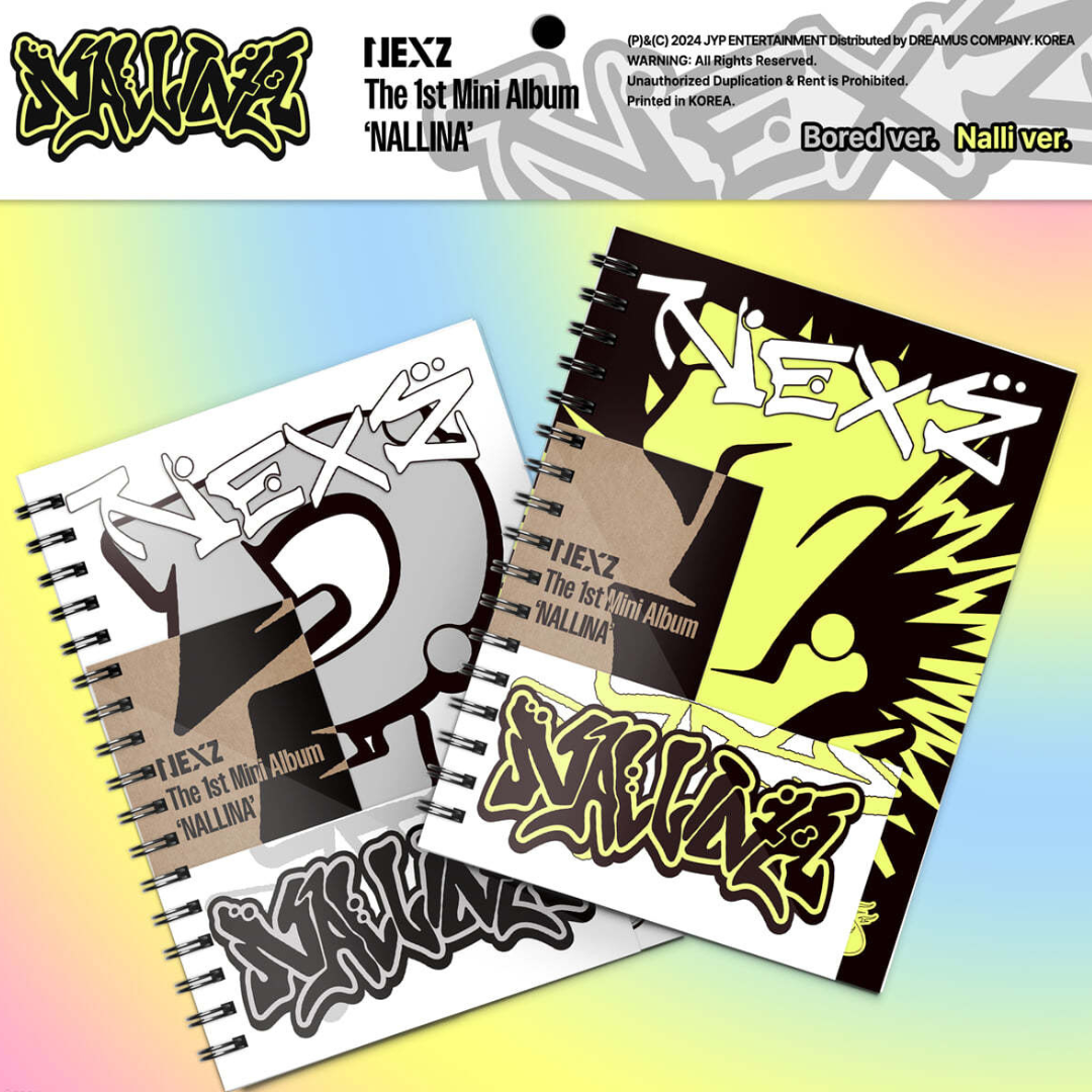 NEXZ - 1ST MINI ALBUM [NALLINA] (2 VERSIONS) - LightUpK