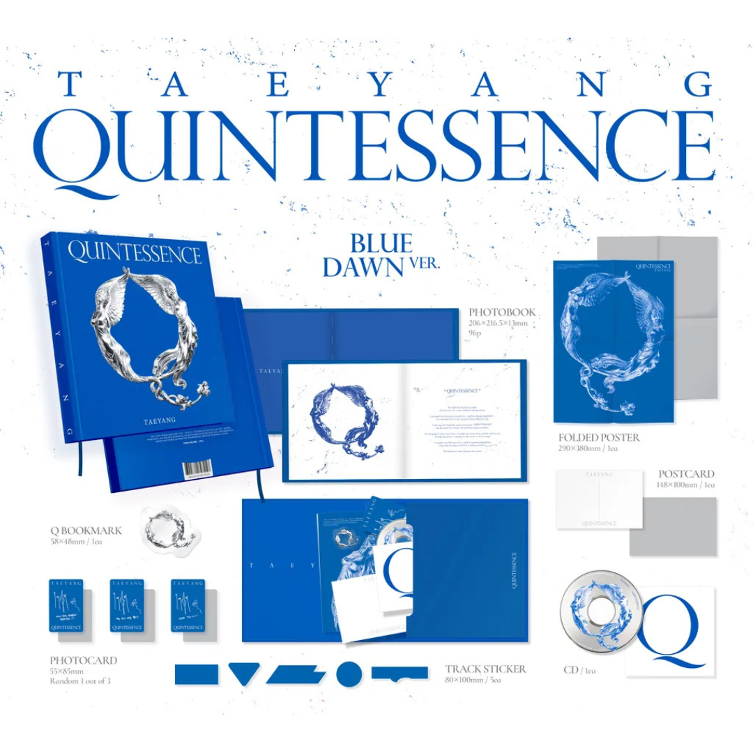 (PRE-ORDER) TAEYANG - QUINTESSENCE (2 VERSIONS) RANDOM - LightUpK