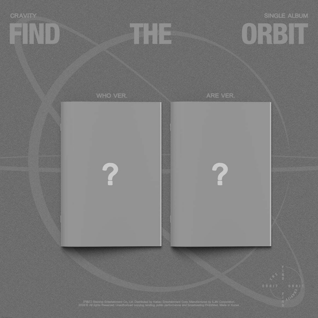 (PRÉCOMMANDE) CRAVITY - SINGLE [FIND THE ORBIT] (2 VERSIONS) ALÉATOIRE