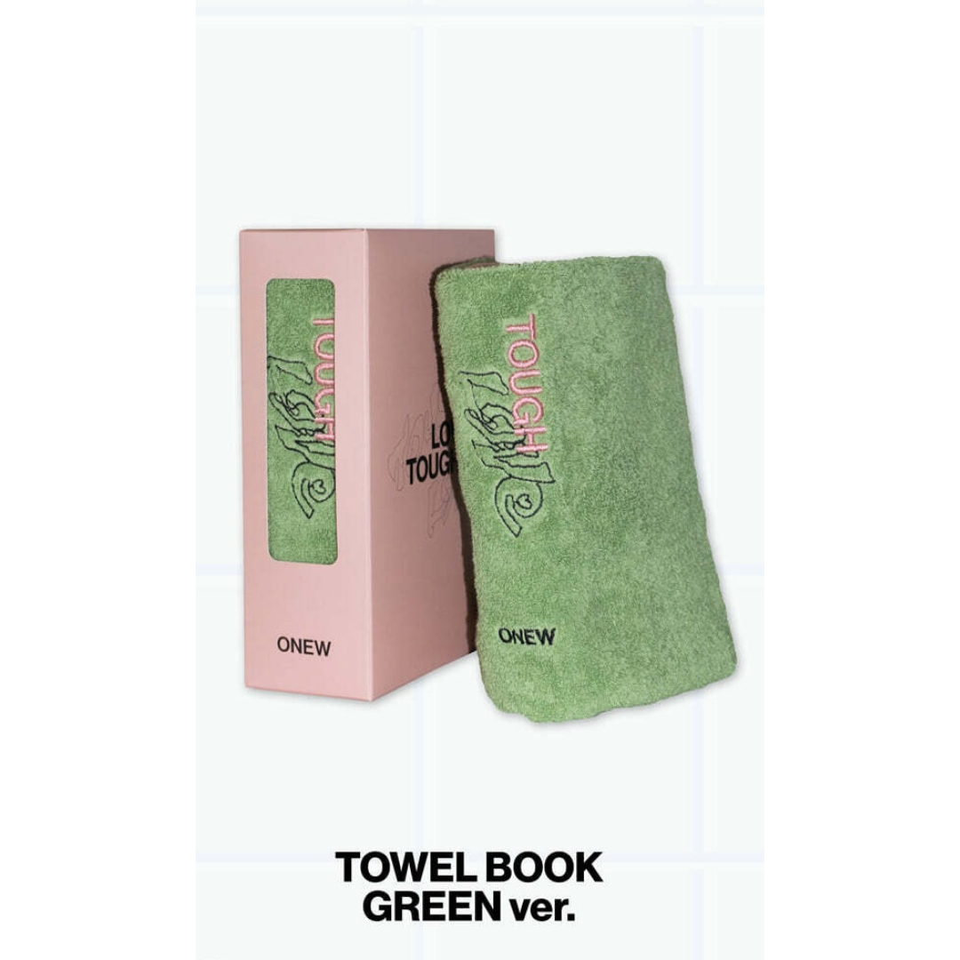 (PRE-ORDER) ONEW - 5TH MINI ALBUM [TOUGH LOVE] (TOWEL BOOK VER.) (2 VERSIONS) RANDOM - LightUpK