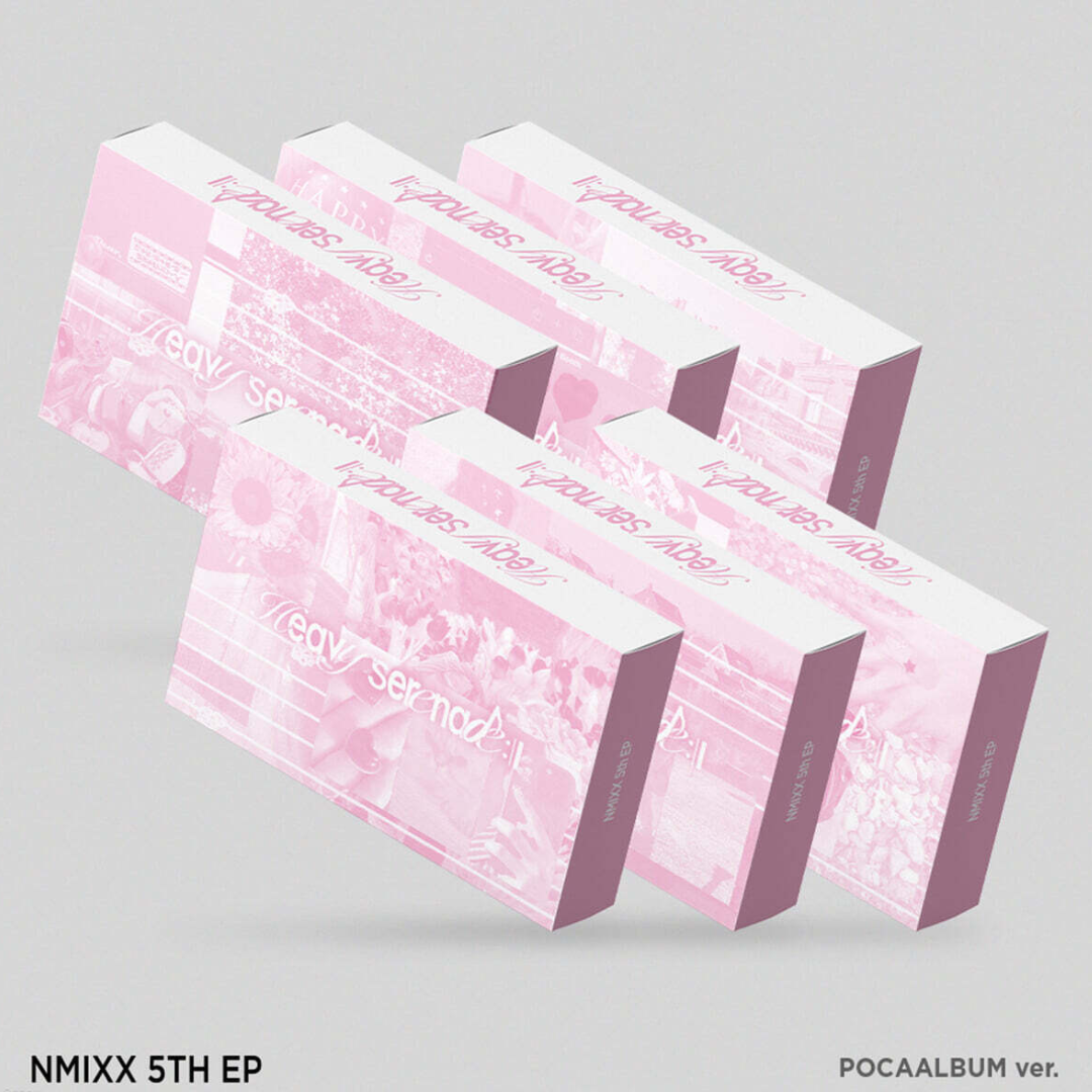 (PRE-ORDER) NMIXX - 5TH EP [HEAVY SERENADE] POCAALBUM VER. (6 VERSIONS) RANDOM - LightUpK