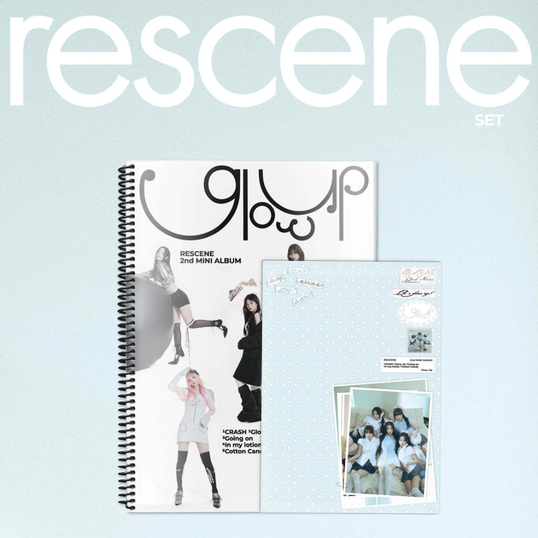 RESCENE - 2ND MINI ALBUM [GLOW UP] (2 VERSIONS) - LightUpK
