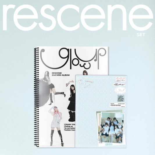 RESCENE - 2ND MINI ALBUM [GLOW UP] (2 VERSIONS) - LightUpK