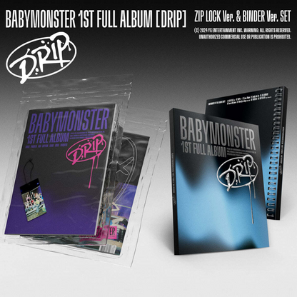 BABYMONSTER - 1ER ALBUM COMPLET [DRIP] (2 VERSIONS)