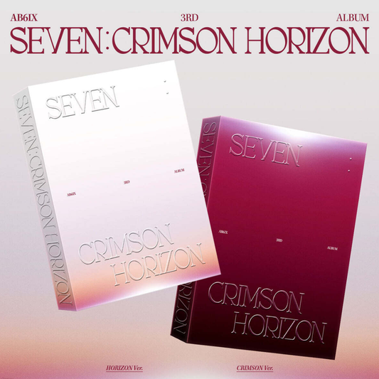(PRE-ORDER) AB6IX - 3RD ALBUM [SEVEN : CRIMSON HORIZON] (2 VERSIONS) RANDOM - LightUpK