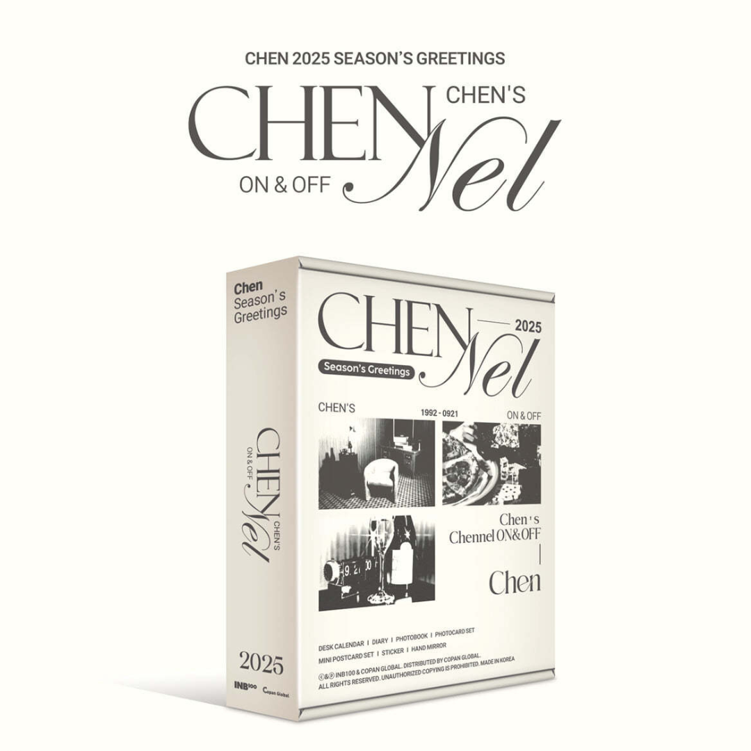 CHEN - 2025 SEASON'S GREETINGS [CHEN'S CHENNEL ON & OFF] - LightUpK