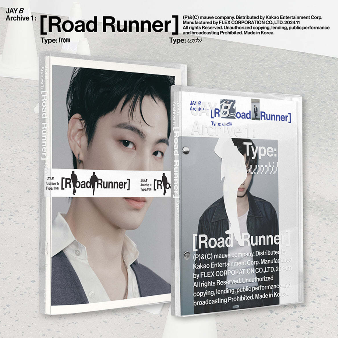 (PRE-ORDER) JAY B - 1ST ALBUM [ARCHIVE 1: [ROAD RUNNER]] (2 VERSIONS)