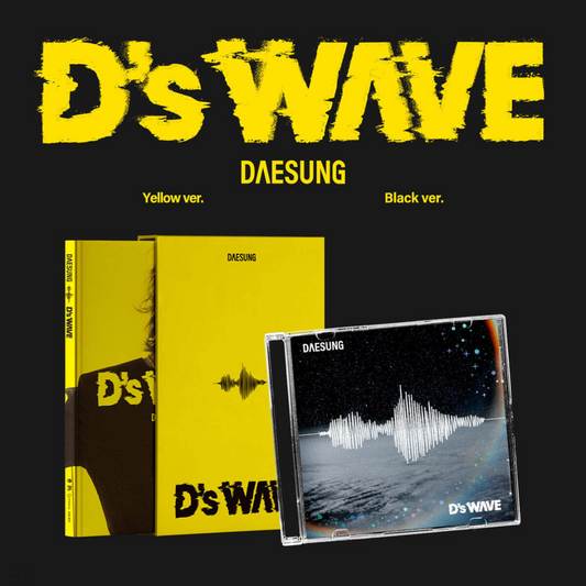 DAESUNG - 1ST MINI ALBUM [D'S WAVE] (2 VERSIONS) - LightUpK
