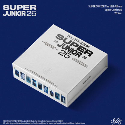 SUPER JUNIOR - 12TH ALBUM [SUPER JUNIOR25] (25 VER.) - LightUpK
