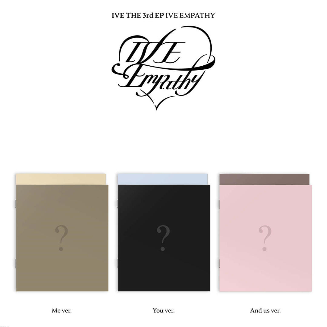 (PRE-ORDER) IVE - THE 3RD EP [IVE EMPATHY] (3 VERSIONS) RANDOM