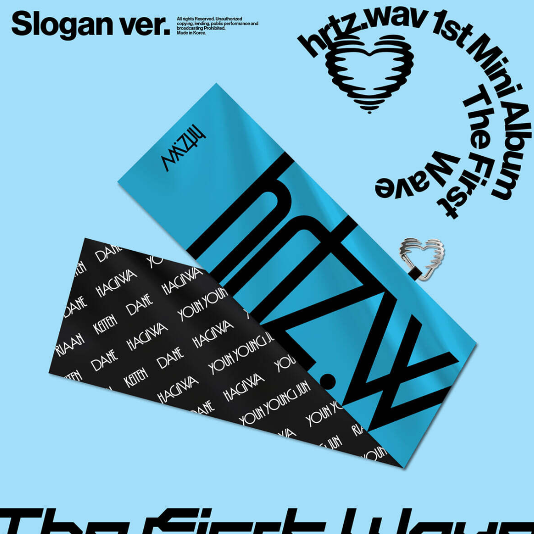 HRTZ.WAV - 1ST MINI ALBUM [THE FIRST WAVE] (SLOGAN VER.) - LightUpK