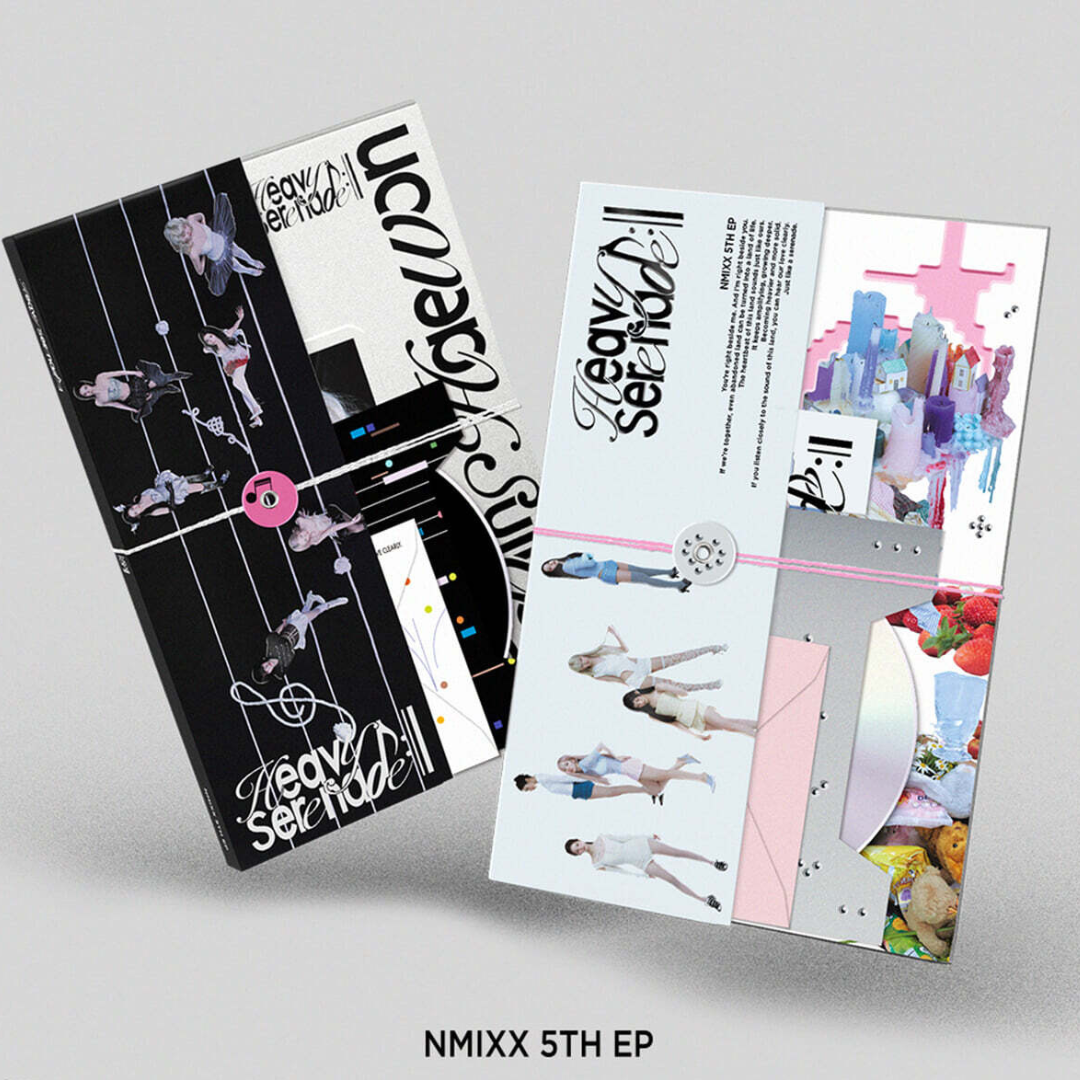 (PRE-ORDER) NMIXX - 5TH EP [HEAVY SERENADE] (2 VERSIONS) RANDOM - LightUpK