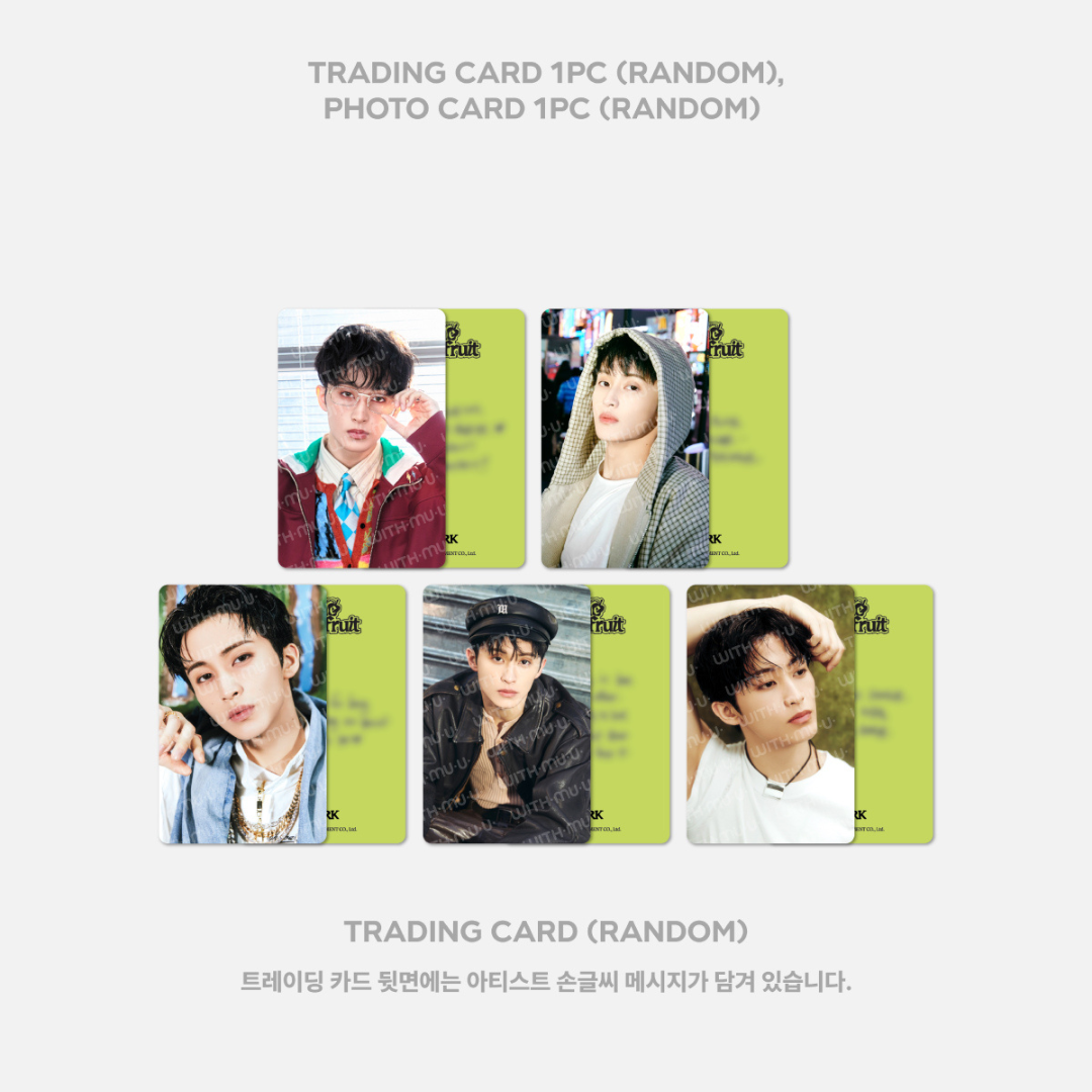 (PRE-ORDER) MARK - 01 RANDOM TRADING CARD SET / 2025 Mark The 1st Album [The Firstfruit] OFFICIAL MD - LightUpK