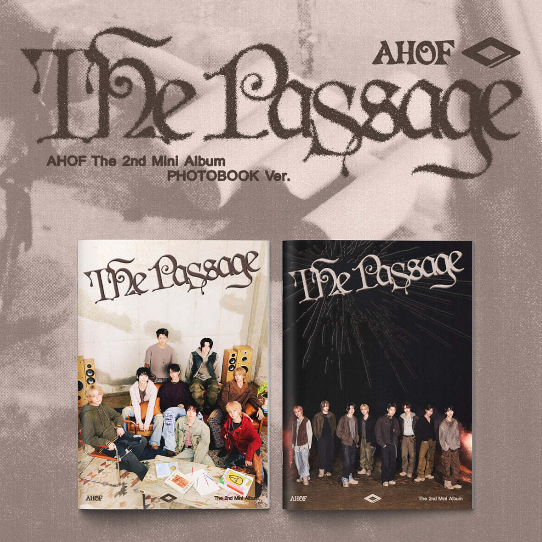 AHOF - 2ND MINI ALBUM [THE PASSAGE] (PHOTOBOOK VER.) (2 VERSIONS) - LightUpK