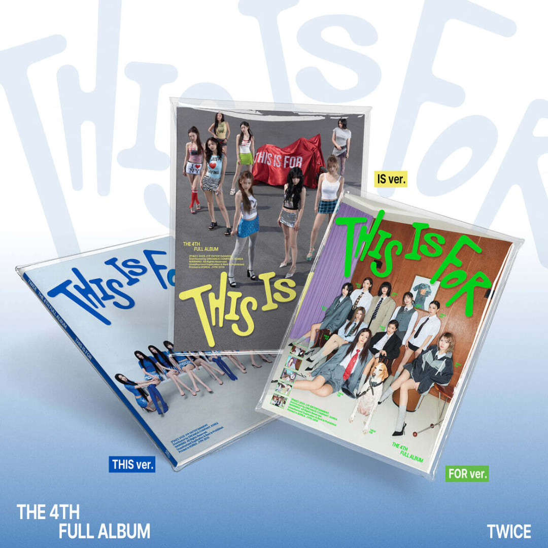 TWICE - 4TH ALBUM [THIS IS FOR] (3 VERSIONS) - LightUpK