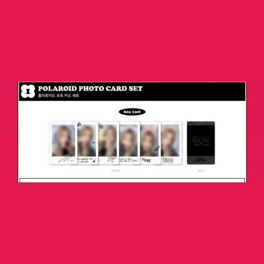 (PRE-ORDER) YUQI ((G)I-DLE) - 01 POLAROID PHOTO CARD SET / 1ST MINI ALBUM [YUQ1] MD