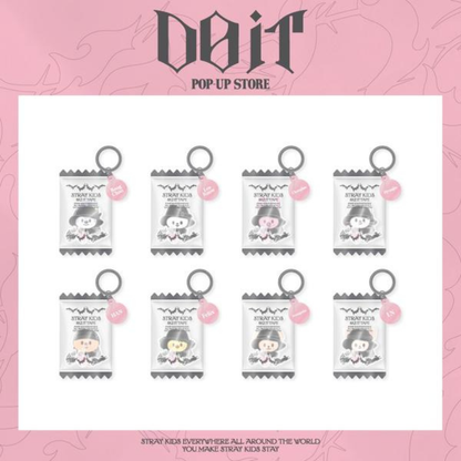 (PRE-ORDER) STRAY KIDS - "DO IT" POP-UP STORE MD - SKZOO SHAKER KEYRING (8 VERSIONS)