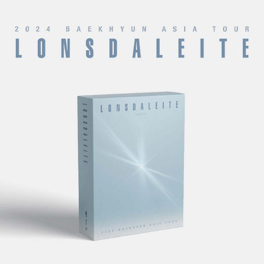 BAEKHYUN - 2024 BAEKHYUN ASIA TOUR [LONSDALEITE] IN SEOUL (BLU-RAY)