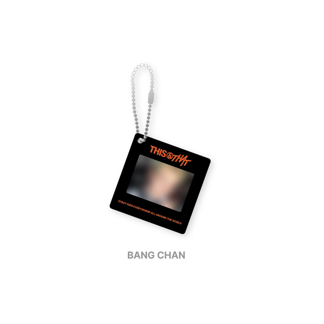 (PRE-ORDER) STRAY KIDS - PHOTO KEYRING - THIS & THAT MD (8 VERSIONS)
