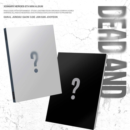 (PRE-ORDER) XDINARY HEROES - 8TH MINI ALBUM [DEAD AND] (2 VERSIONS) RANDOM - LightUpK