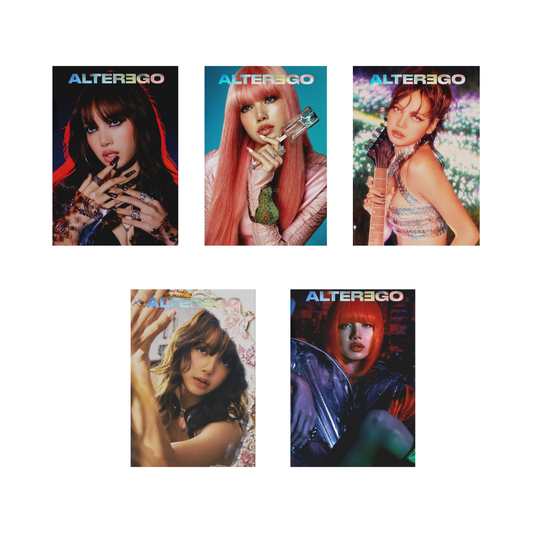 LISA - ALTER EGO (PHOTOBOOK) (5 VERSIONS) - LightUpK