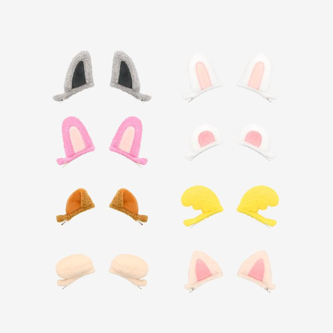 (PRE-ORDER) STRAY KIDS - SKZOO PLUSH HAIR PIN - STAY IN OUR LITTLE HOUSE (8 VERSIONS) - LightUpK