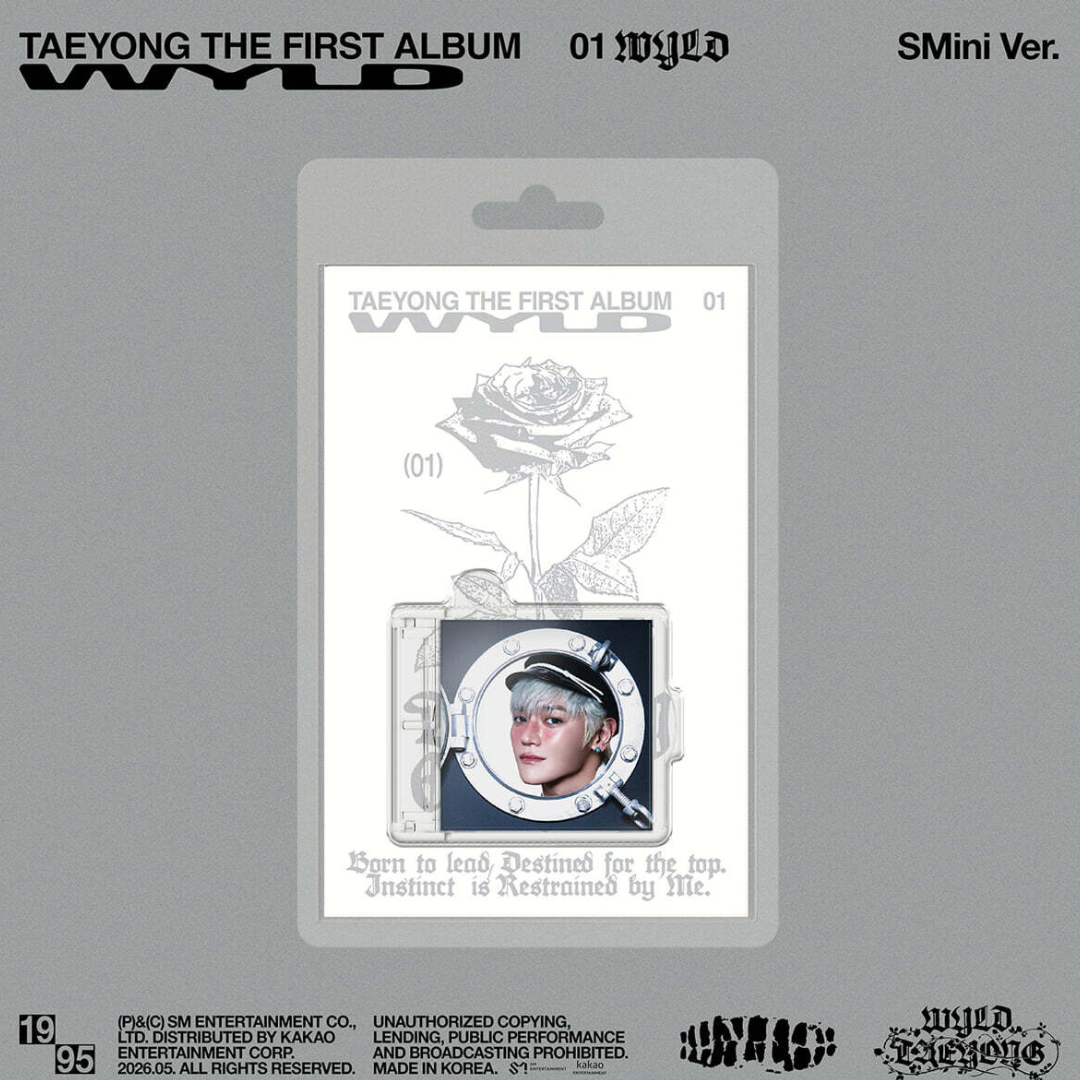 (PRE-ORDER) TAEYONG - THE FIRST ALBUM [WYLD] (SMINI VER.) - LightUpK