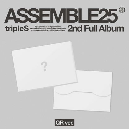 (PRE-ORDER) TRIPLES - 2ND FULL ALBUM [ASSEMBLE25] (QR VER.) - LightUpK