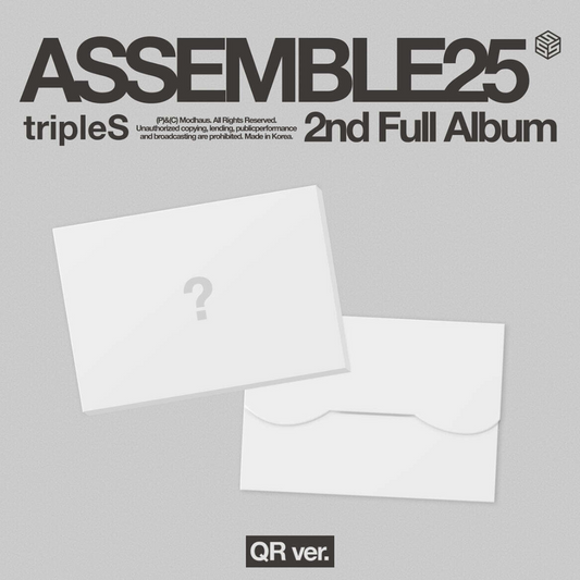 (PRE-ORDER) TRIPLES - 2ND FULL ALBUM [ASSEMBLE25] (QR VER.) - LightUpK