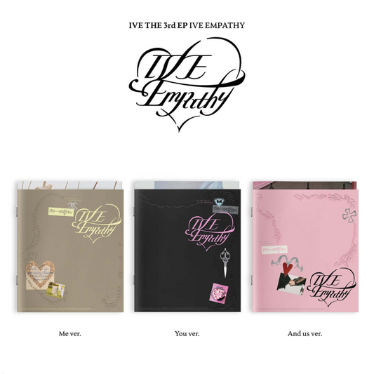 IVE - THE 3RD EP [IVE EMPATHY] (3 VERSIONS) - LightUpK