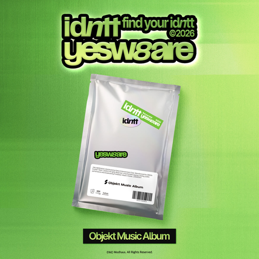 IDNTT - MINI ALBUM [YESWEARE] (OBJEKT MUSIC ALBUM VER.) - LightUpK