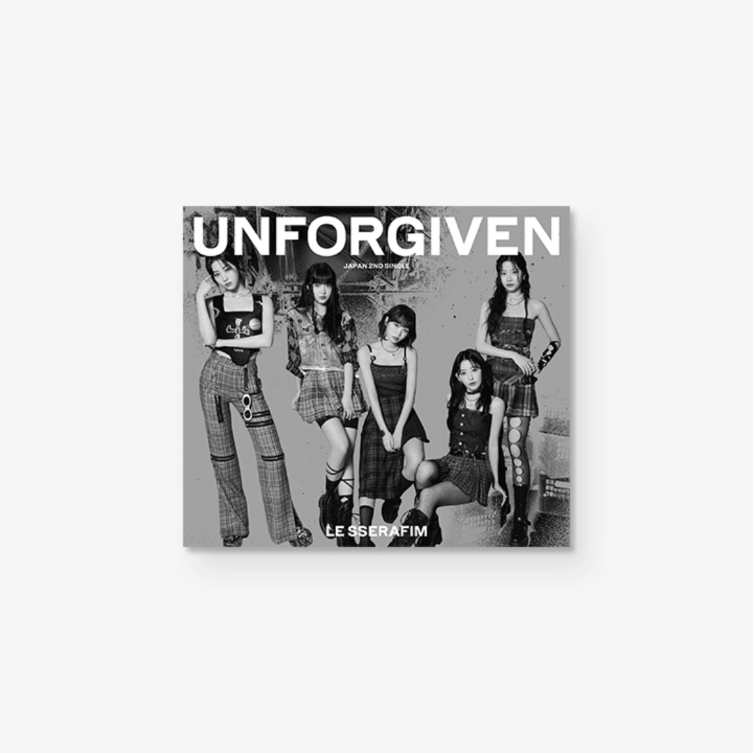 LE SSERAFIM - UNFORGIVEN [LIMITED-B/CD+DVD] JAPANESE ALBUM - LightUpK