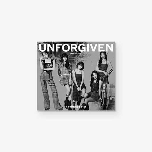 LE SSERAFIM - UNFORGIVEN [LIMITED-B/CD+DVD] JAPANESE ALBUM