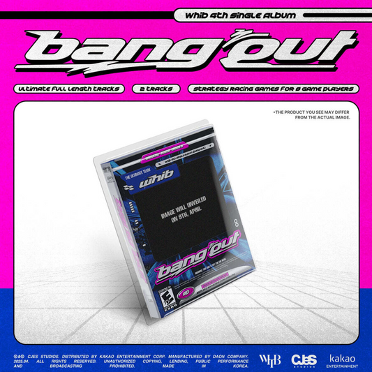 WHIB - 4TH SINGLE ALBUM [BANG OUT] - LightUpK