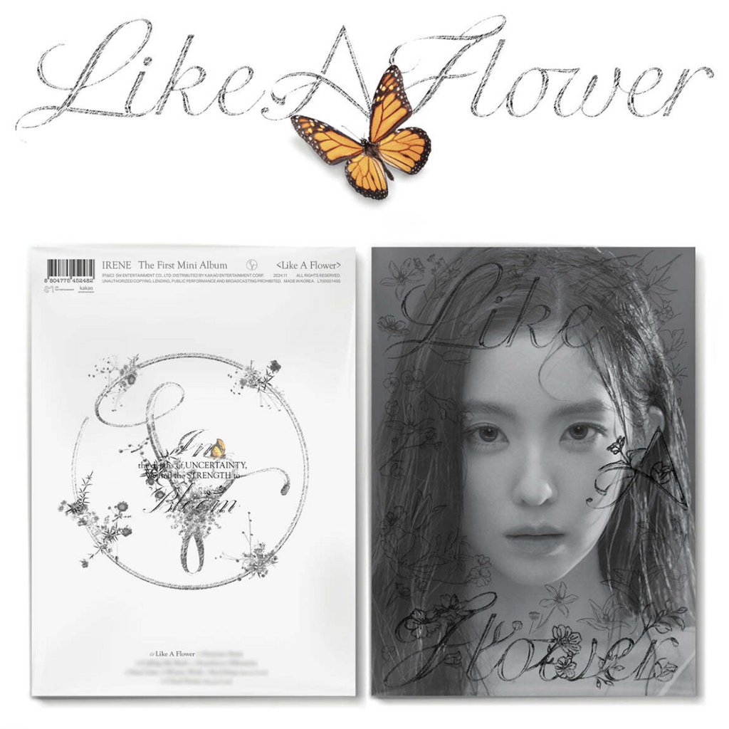 (PRE-ORDER) IRENE - 1ST MINI ALBUM [LIKE A FLOWER] (PHOTO BOOK VER.)