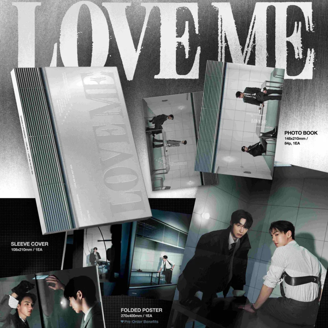 (PRE-ORDER) SHOWNU X HYUNGWON - EP [LOVE ME] (LOVE ME OR NOT VER.) - LightUpK