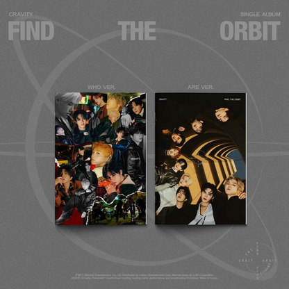 CRAVITY - SINGLE [FIND THE ORBIT] (2 VERSIONS)