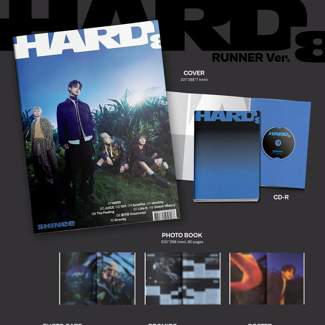 SHINEE - VOL.8 [HARD] (PHOTO BOOK VER.) (3 VERSIONS)