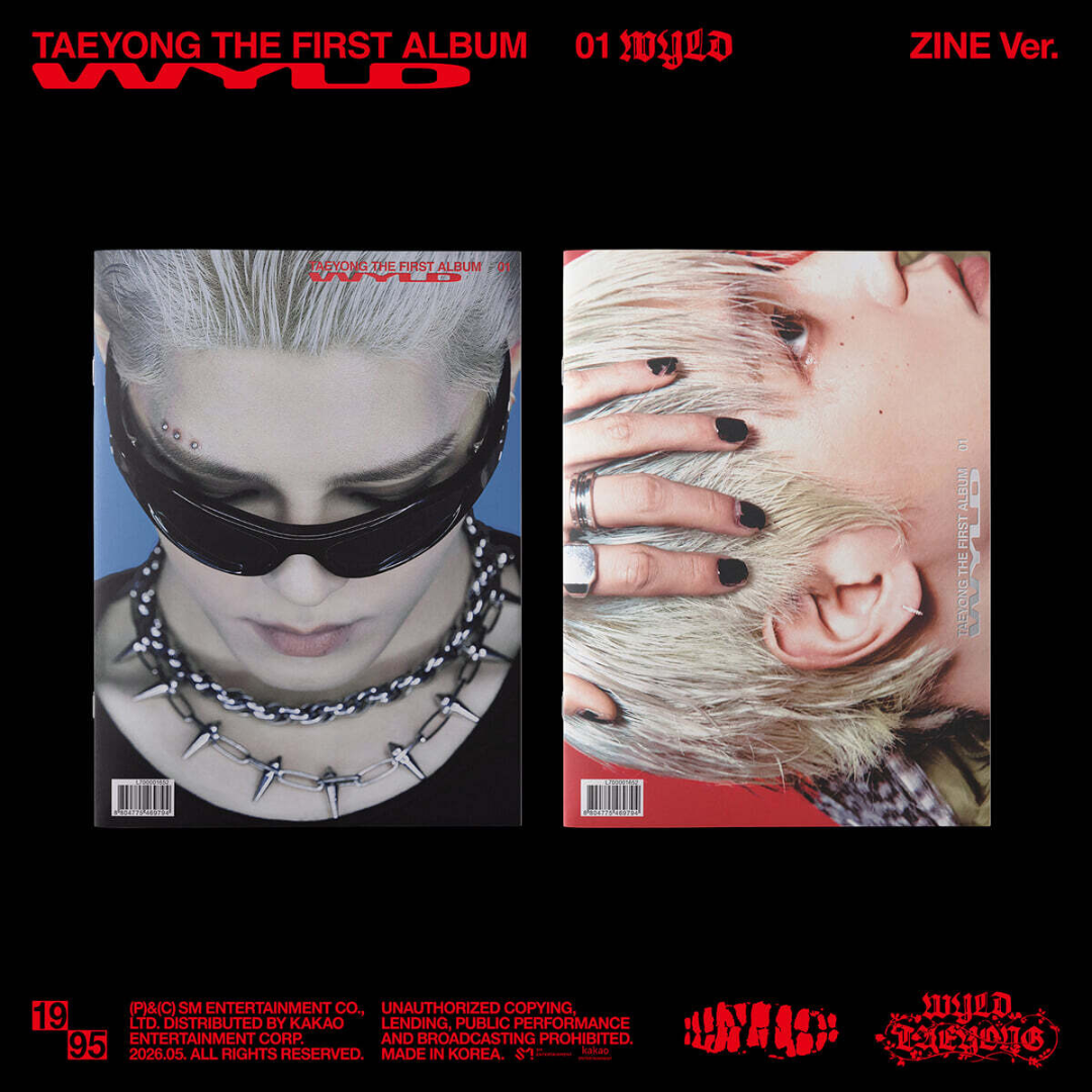 (PRE-ORDER) TAEYONG - THE FIRST ALBUM [WYLD] (ZINE VER.) (2 VERSIONS) RANDOM - LightUpK