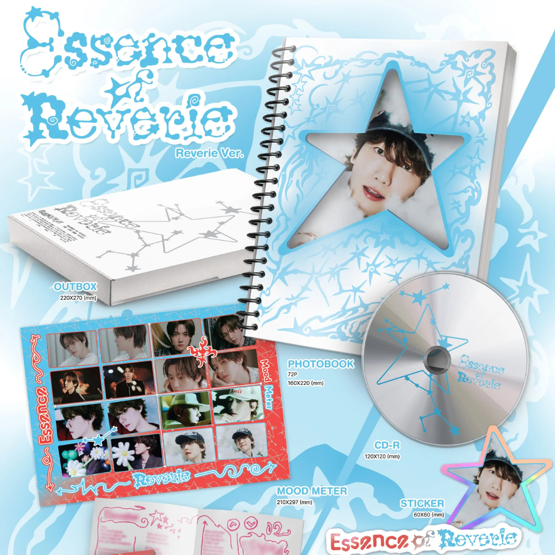[SIGNED] [HELLO82] BAEKHYUN - 5TH MINI ALBUM [ESSENCE OF REVERIE] (PHOTOBOOK VER.) (2 VERSIONS) - LightUpK
