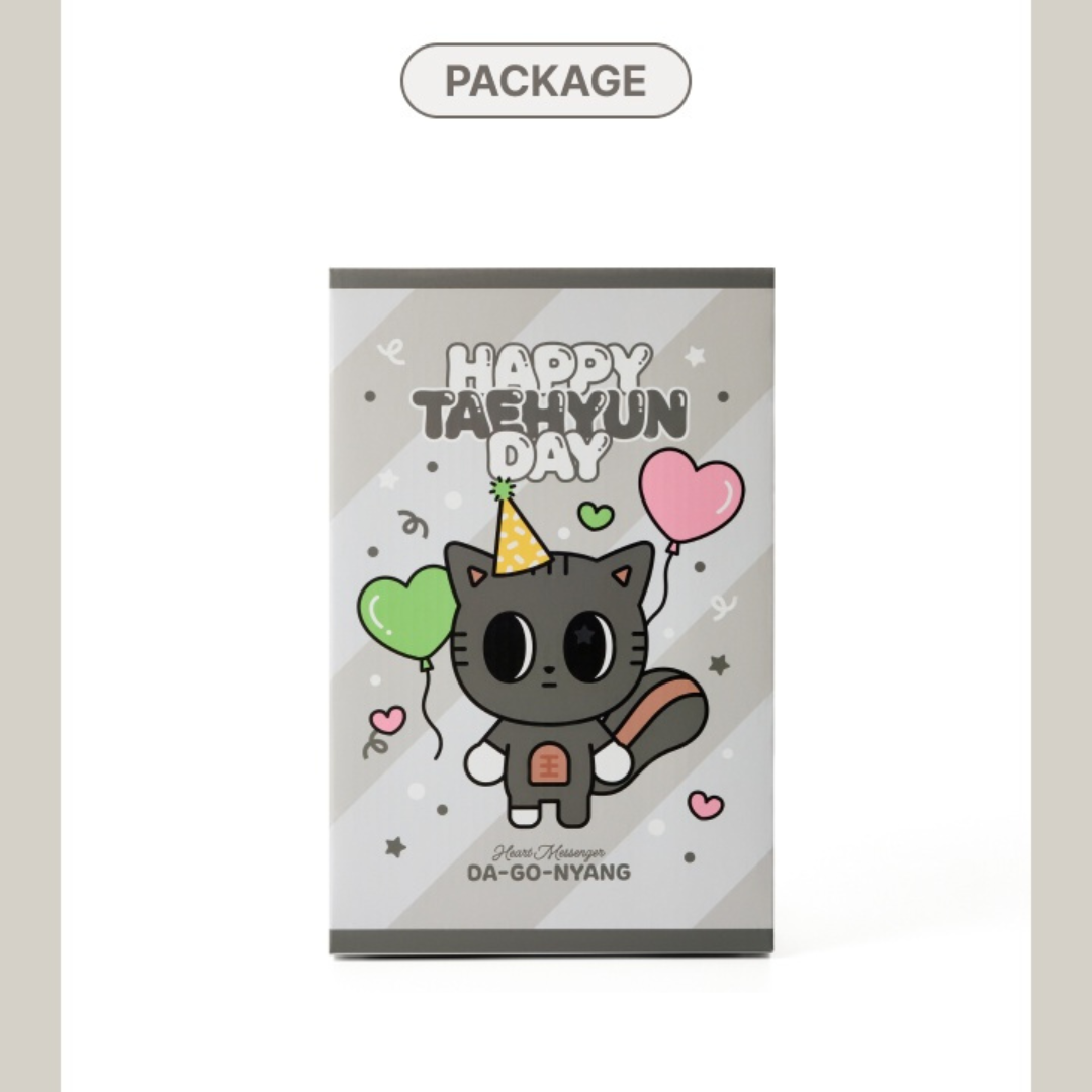 TOMORROW X TOGETHER (TXT) - [TAEHYUN] DA-GO-NYANG Plush Set - LightUpK