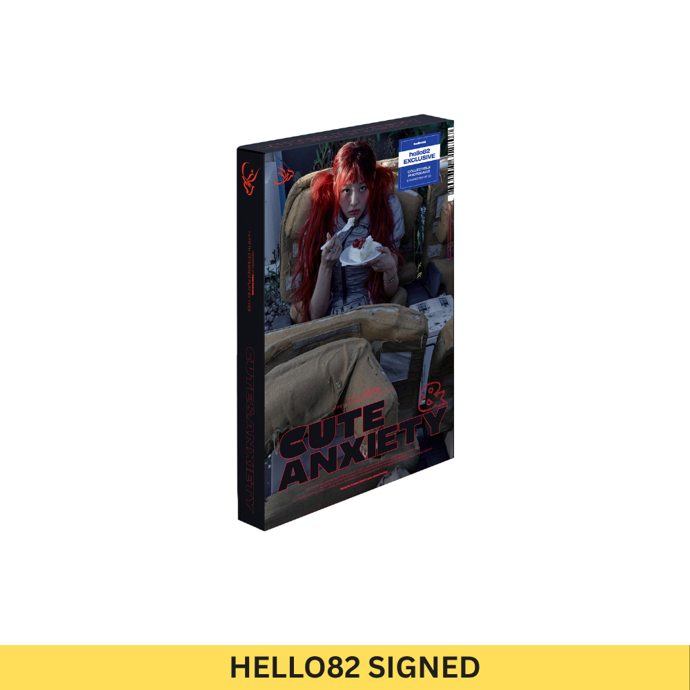 (PRE-ORDER) [hello82] [SIGNED] [hello82 EXCLUSIVE] YVES - CUTE & ANXIETY (2 VERSIONS)