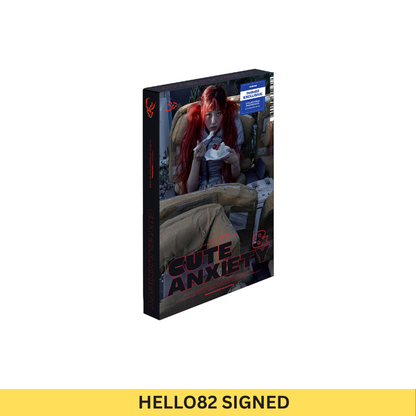 (PRE-ORDER) [hello82] [SIGNED] [hello82 EXCLUSIVE] YVES - CUTE & ANXIETY (2 VERSIONS)