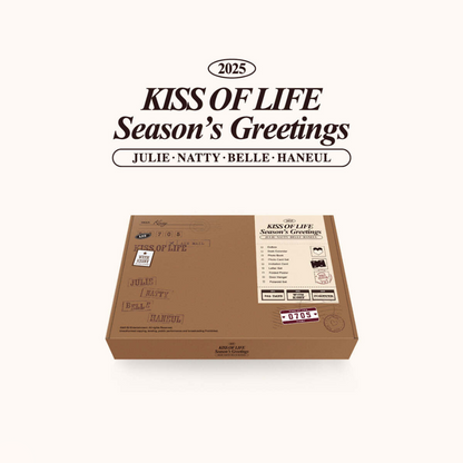 (PRÉCOMMANDE) KISS OF LIFE - MEILLEURS VŒUX DE LA SAISON 2025