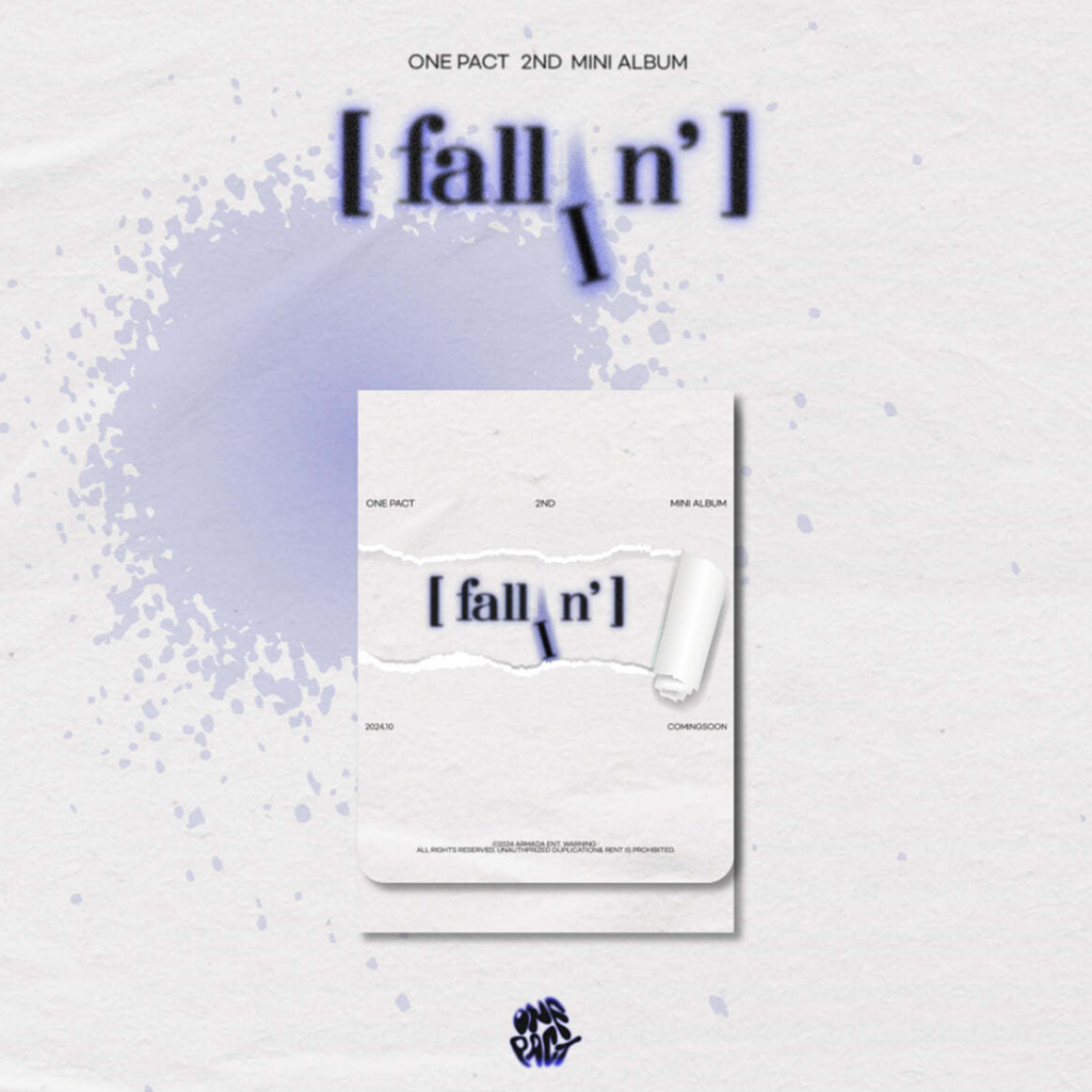 (PRE-ORDER) ONE PACT - 2ND MINI ALBUM [FALLIN'] (PLVE VER.)